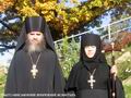 Духовник - архимандрит Федор и игумения монастыря - Епистимия